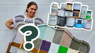 Which Chalk Paint is the BEST? - I tested 13 different brands side by side