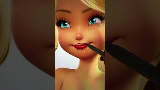 Glowup Tinkerbell  #art #artist #artwork #glowup #glowupchallenge #glowupdisney #disney #shorts