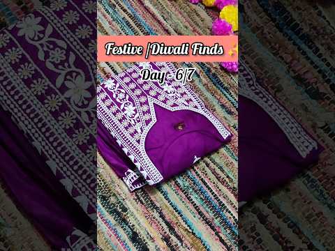 Festive Finds Day 6/7 under ₹520 #shorts #kurtaset #youtubeshorts #meesho #explore #shortsviral