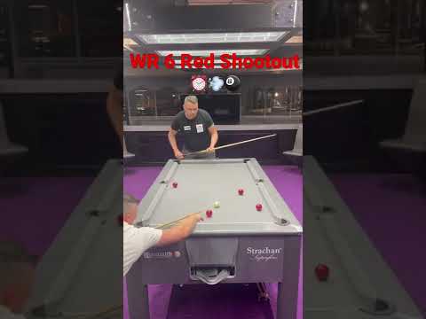 World record 6 red shootout 💨⏰🎱 #8ball #8ballpool #speed #speedpool #billiards #worldrecord