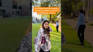 World’s 1st University for Forensic Science courses😍#youtubeshorts #forensicscience #nfsu #trending