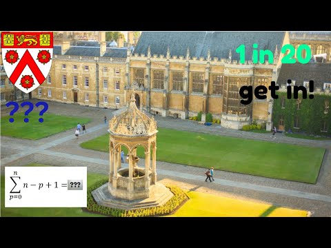 The Cambridge College That Asked Its CS Applicants To Do THIS Question!