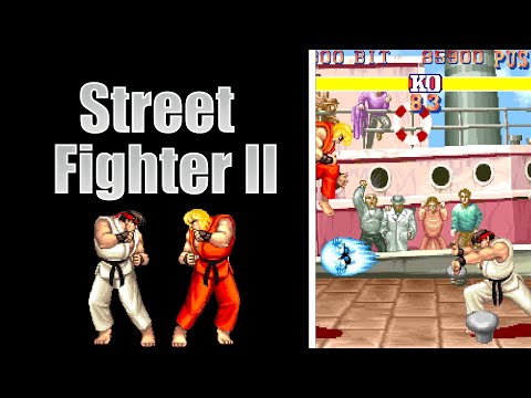 Street Fighter 2 1991 - Retro / Classic Arcade Gameplay