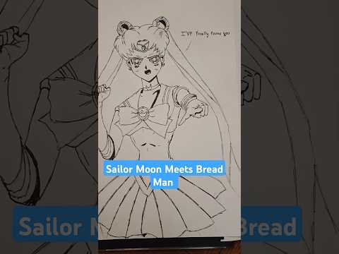 Sailor Moon Meets Bread Man #anime