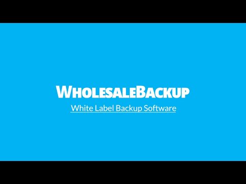 WholesaleBackup Overview | Simple, Secure Backup Solutions for MSPs & IT Resellers
