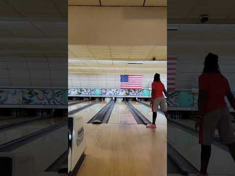 Day 152 Of One Strike A Day Ball Used:Ion Pro 📽#2handedbowling #fyp #stormnation #twohands