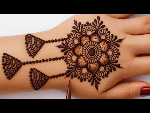 Easy mehndi design | simple mehndi design|mehndi ka design|mehndi design| best mehndi cone| mehndi 
