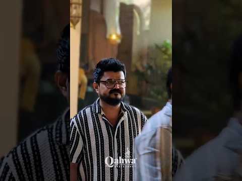 Director Nadirsha visited Qahwa. #shorts #qahwa #kollam #kerala #arabiccuisine #food