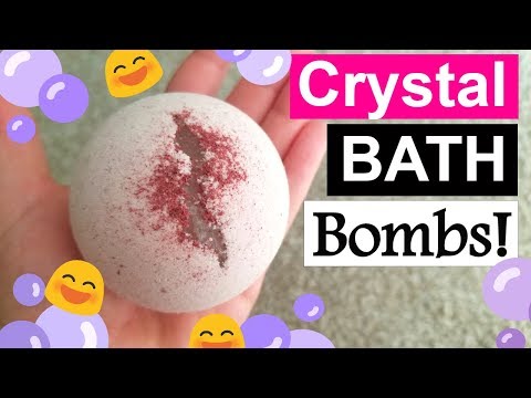 CRYSTAL BATH BOMBS! Spiritual Cleansing Journey - Day 3!
