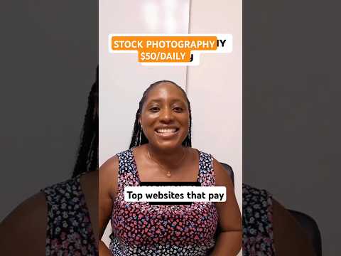 Make Money Selling Stock Photos l Top 5 Websites #makemoneyonline #stockphotos