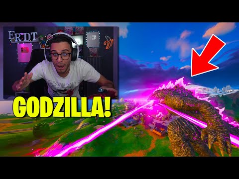 SONO DIVENTATO GODZILLA e HO FATTO il DEVASTO su FORTNITE!!