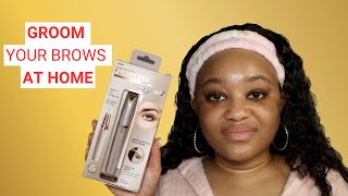Eyebrow Hair Removal | Finishing Touch Flawless Brows Review