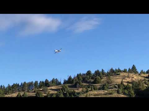 Hobbyking P-51D Mustang Moonbeam McSwine maiden flight