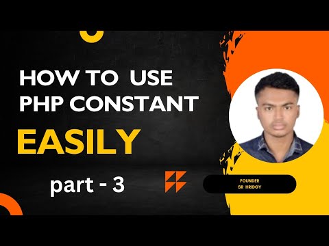 How to use PHP Constant Variables  in Bangla | Part - 3