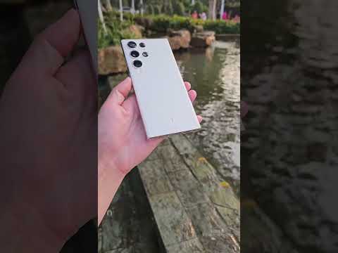 8 seconds to show you how waterproof Samsung S23Ultro is #Samsung