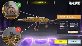 Red dot of Free Legendary RUS Mystical Lamp 🔥 Best Free Gun in CODM? - COD Mobile