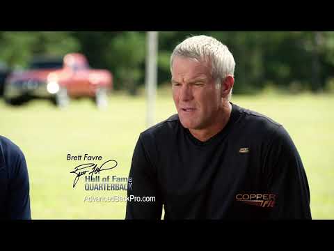 Copper Fit Advanced Back Pro with Jerry Rice and Brett Favre!