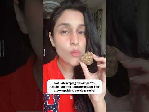 A Homemade Ladoo for Glowing Skin & Healthy Hair!