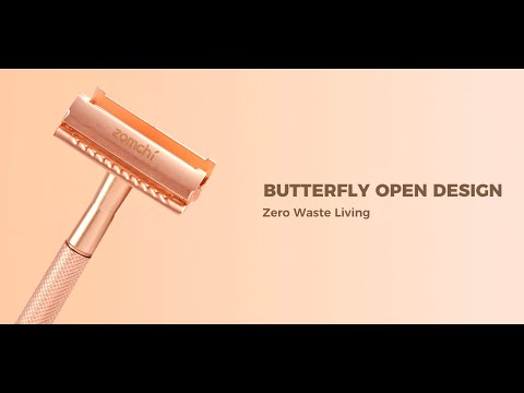 Butterfly Open Machanic Design Safety Razor