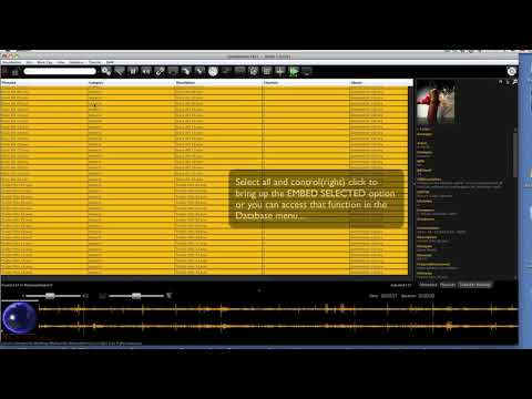HD Metadata and Import