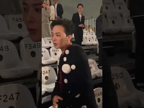 he looks so cute ❤️  [09.05.2023] #GDRAGON at Chanel Cruise 2023/24 Show in LA #kpop #gd