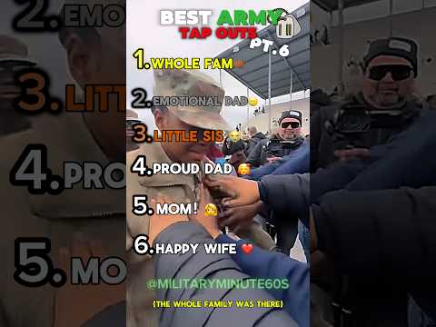 Ranking The Best Army Tap Outs…(Pt.6) #military everything #army #armylife #military