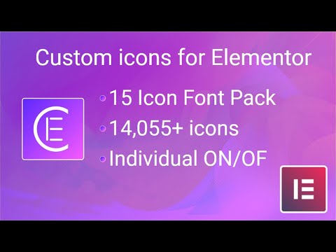 How to use skyboot custom icons for elementor | Custom Elementor Icons Library