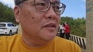 Road Mountain Stopover Overlooking Open Pit Mining In Surigao #surigaodelsur #openpitmining