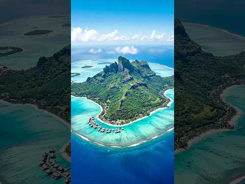 🌴✨ Bora Bora – Paradise of the South Pacific 🏝️🌊 #shorts #luxurylifestyle