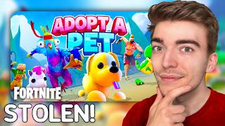 I Played The STOLEN Adopt Me In Fortnite