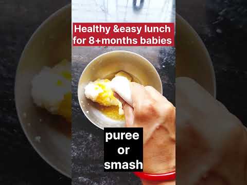 khube healthy lunch 😋8+months  babies der jonno#cutebaby #newmommyslifestyle #baby #babyfood