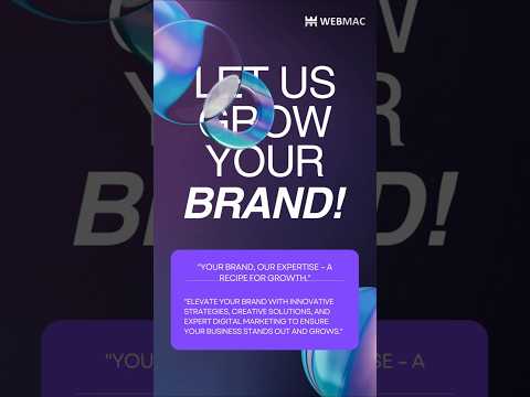 Grow your Brand with #webmac #coimbatore #creativewebsolutions #digitalsolutions #ecommercesolutions