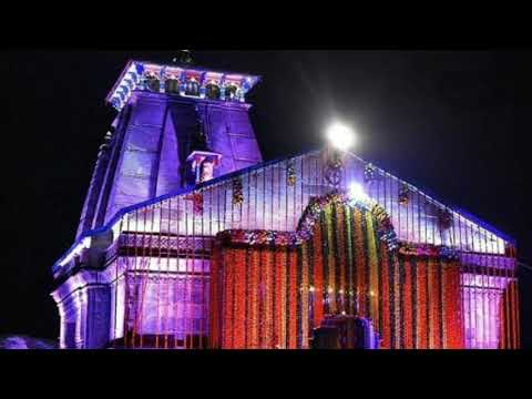 Diwali 2020 Kedarnath lighting decoration, Kedarnath temple Diwali light Decoration 2020.