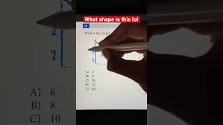 Pythagorean Theorem With Weird Shapes | Fun Math Problem | JusticeTheTutor #shorts #math #maths