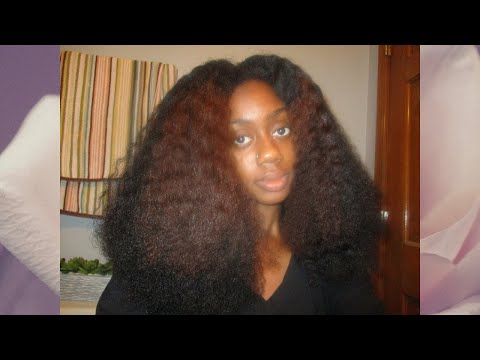 How I Blow Dry My Thick 4C Natural Hair