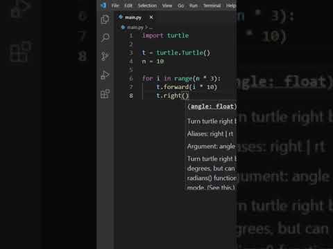design using turtle in Python