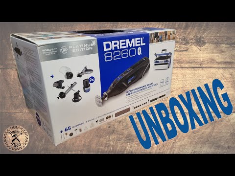 Unboxing a DREMEL 8260 Bluetooth Brushless Smart Multi-Tool