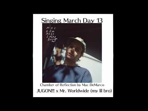 Chamber Of Reflection ／ Mac DeMarco (Acoustic Arrange)【Jugon x Mr. Worldwide (my lil bro) Cover】