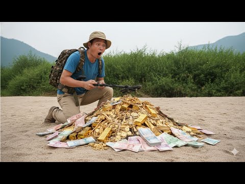 We Found a Lot of Money and Valuables With a Metal Detector! #gold #metaldetector