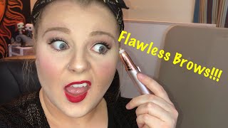 Trying Flawless Brows- Shenanigans with Brandie!!