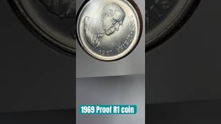 1969 R1 Proof coin #coin #R1coin #coincollecting #coincollection #fyp #contentcreator