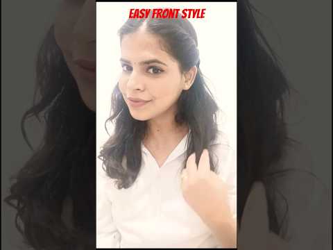 Easy Front Hair Style💁|| #braidstyles #shorts #viral