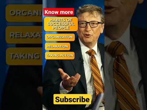 Habits of Successful people #shorts #knowmore