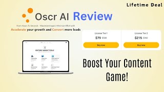 Oscar AI AppSumo Review – AI-Powered Content Creation Made Easy