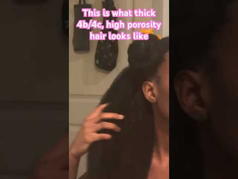 Type 4 Natural Hair #hair #naturalhair #hairstyle #shorts #4conly  #hairtutorial #4cnaturalhair