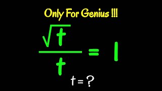 Germany | Tricky Math Olympiad Question | Only For Genius@Pi-Nerds