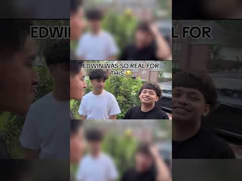 Edwin was so real for this 😭 #funny #tiktok #viralvideo #shorts #live