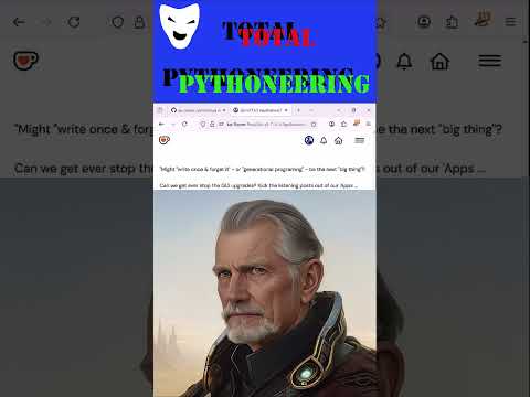 The New T.U.I Revolution  #pythoneering   #education #opensource #cui #tui #technology #greentech