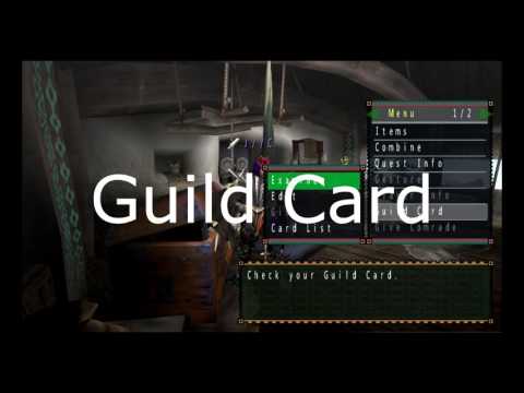 MHFU - Guild Card - J//C