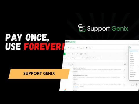 Support Genix: Manage Customer Support Directly from Your WordPress Site 💬⚙️ | AppSumo Deal